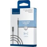 INSIGNIA 1.8m (6 ft.) 3.5mm Audio Extension Cable - Black