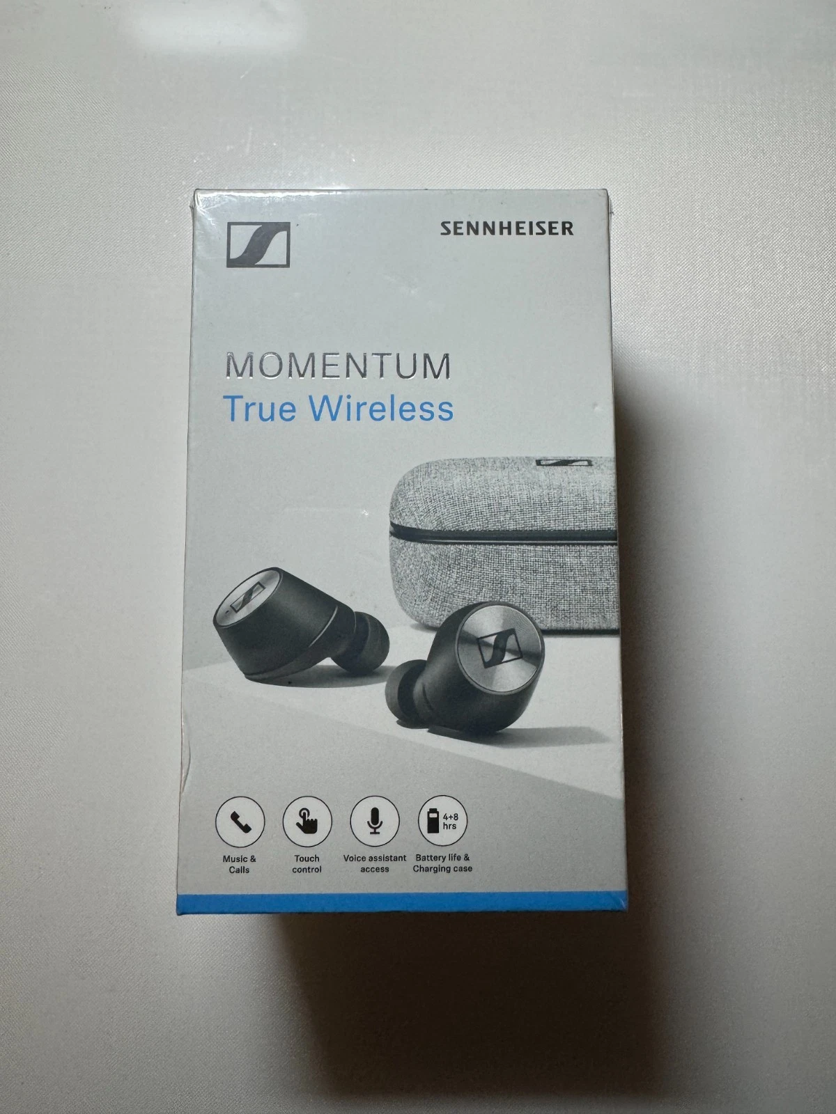 s-l1600 Sennheiser MOMENTUM In Ear True Wireless Headphones - Black - Image 1