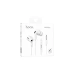 M101 Pro Crystal sound wire-controlled earphones with microphone: White
