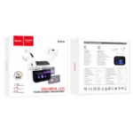 EW79 Bright true wireless ANC touch screen BT headset: White