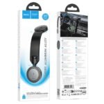 HW29 Totem ring magnetic wireless fast charging car holder(center console): black Metal Grey